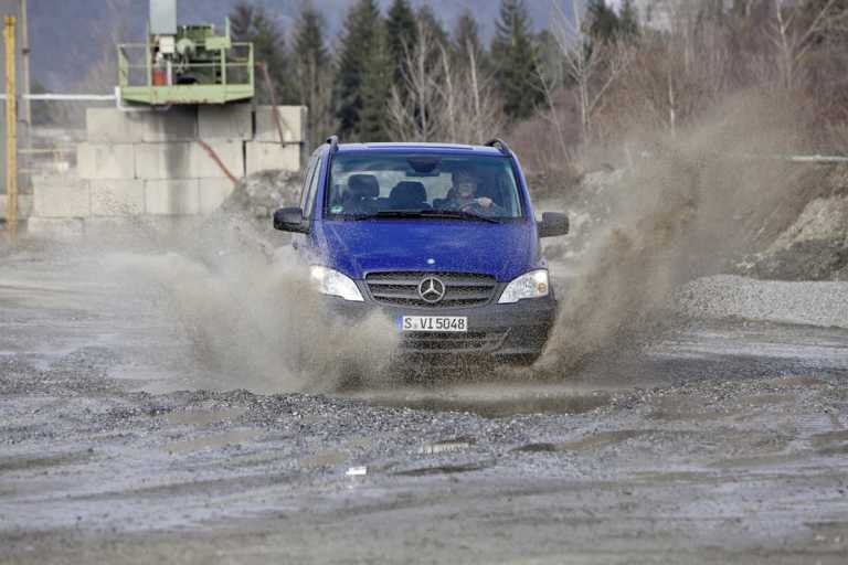 Mercedes Vito 4×4: per rendere facile ogni difficoltà