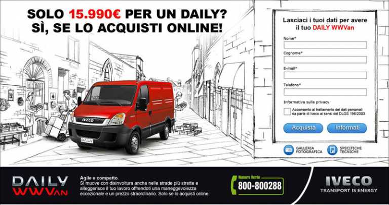 Vendite on line? Fino a un certo punto…