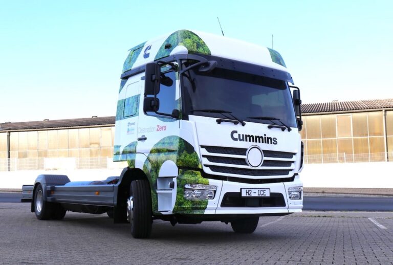 IAA di Hannover: Cummins presenta un concept truck con motore a idrogeno