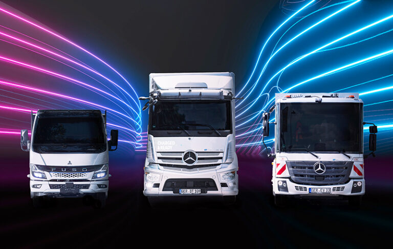 Mercedes-Benz Trucks. Tris elettrico￼